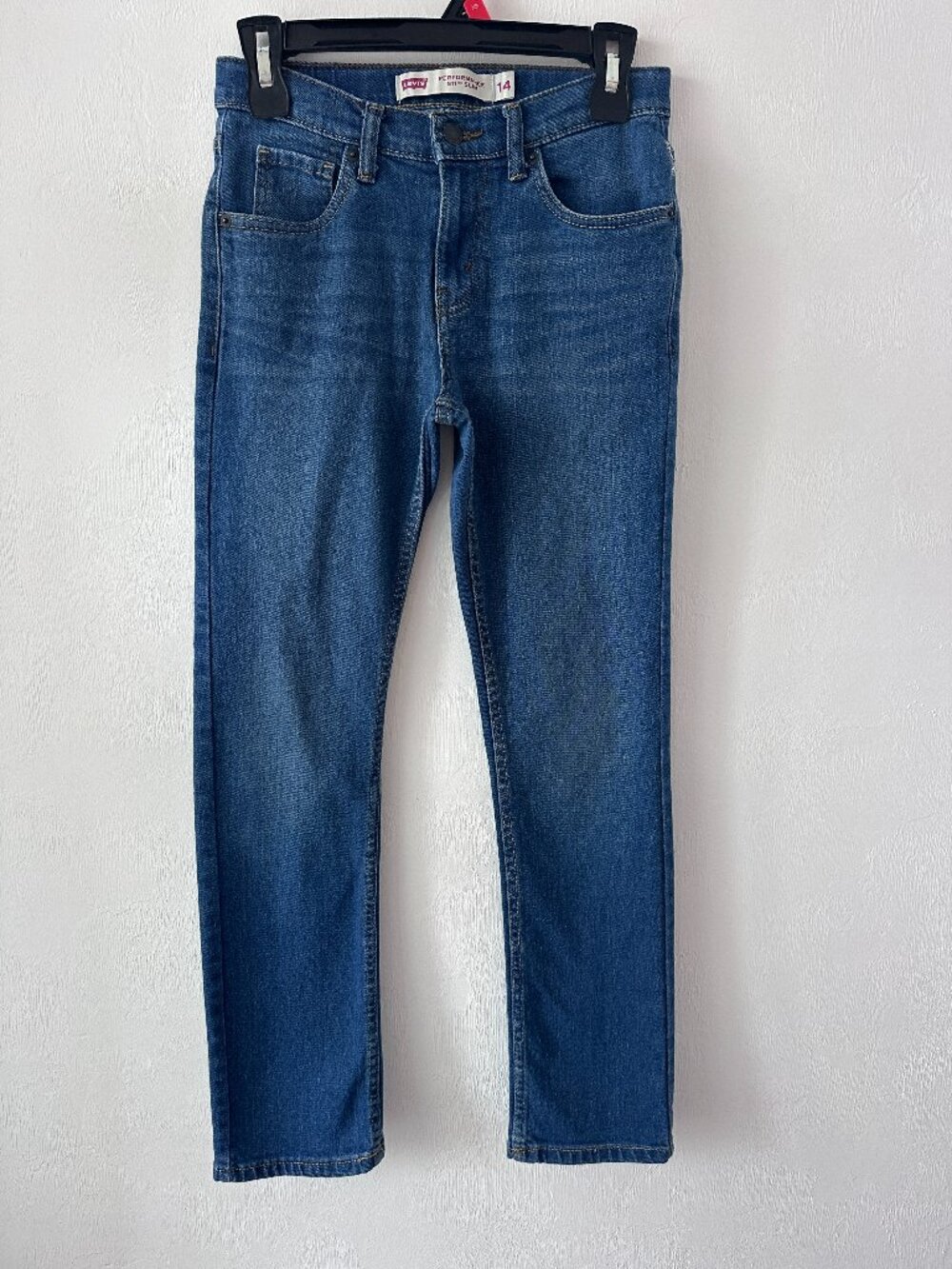 Levi's 511 Slim Fit Performance Denim Jeans Size 14 Regular Adjustable Waist